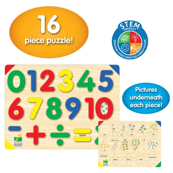 Learning Journey Lift & Learn 123 Number Puzzle - Picture 3 of 15